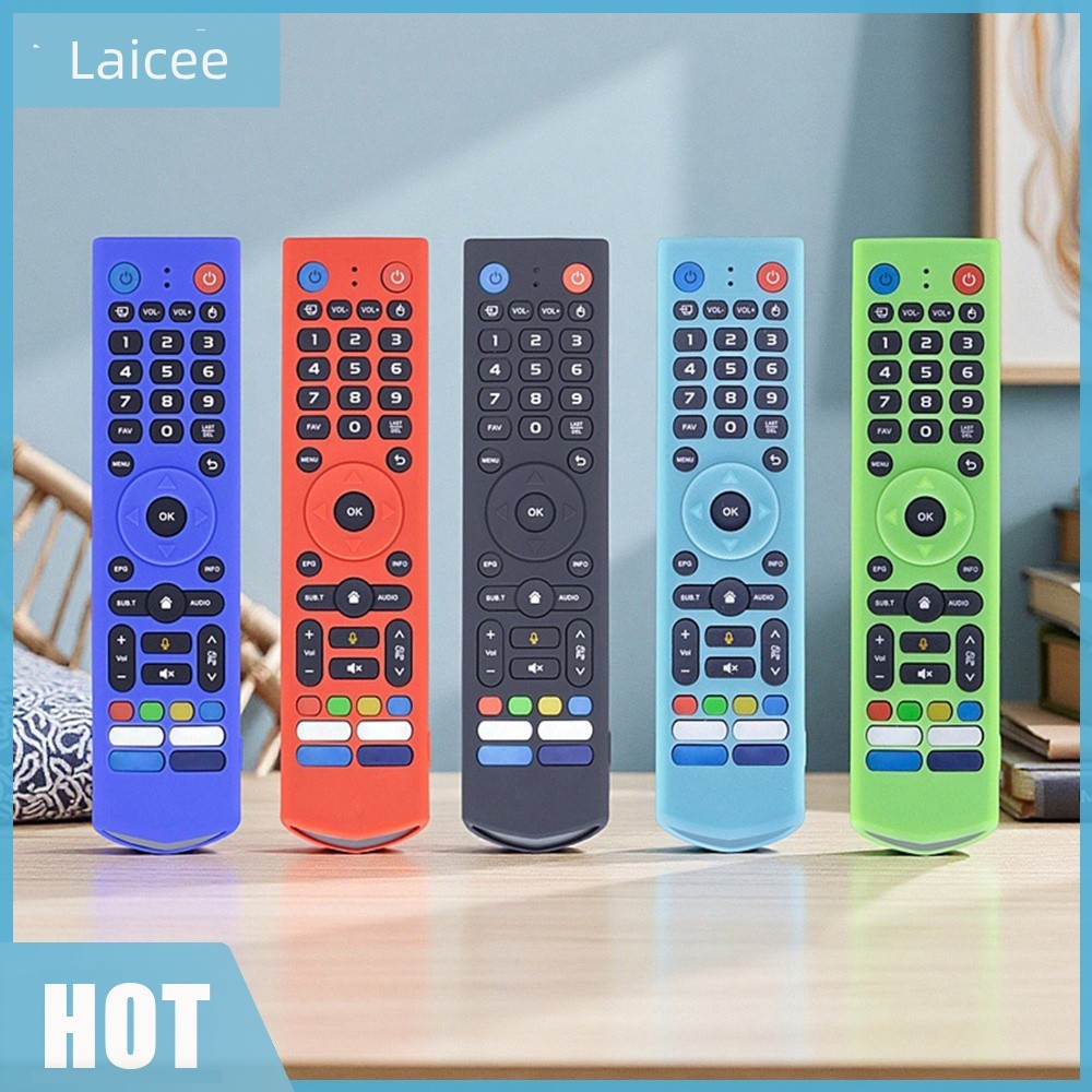 [Laicee.th] เคสซิลิโคนรีโมทสําหรับ VSeeBox V3 Pro V5 Pro / V3 / V1 Max / Elite ปลอกป้องกันซิลิโคน