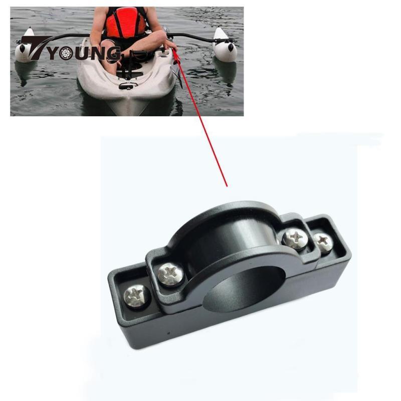 [มีจําหน่าย] 2 ชิ้น Kayak Motor Outrigger Mounting Holder Stabilizer Float Bracket Clip
