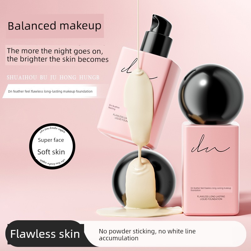 foundation cushion Mmk Liquid Foundation mmiklik Feathery Flawless Long-Lasting Makeup Liquid Founda