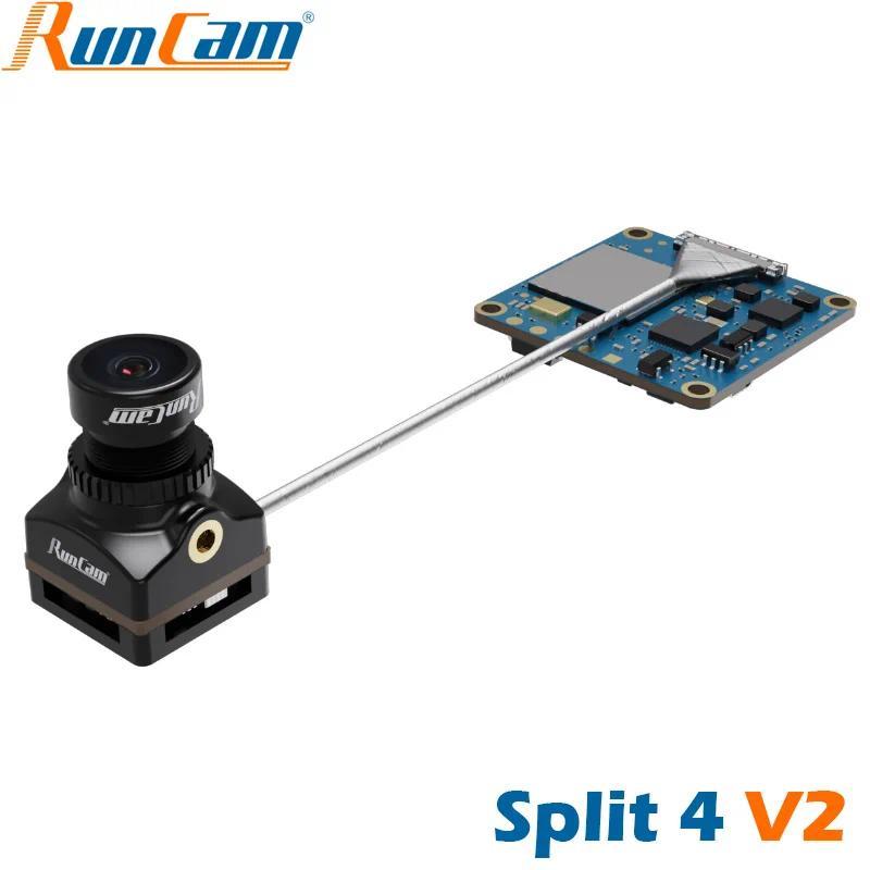 Mi Runcam แยก 4 V2 กล้อง Split4 4K 30FPS 2.7K 60FPS กล้อง FPV กว้างแรงดันไฟฟ้า 16:9/4:3 UART ควบคุม 