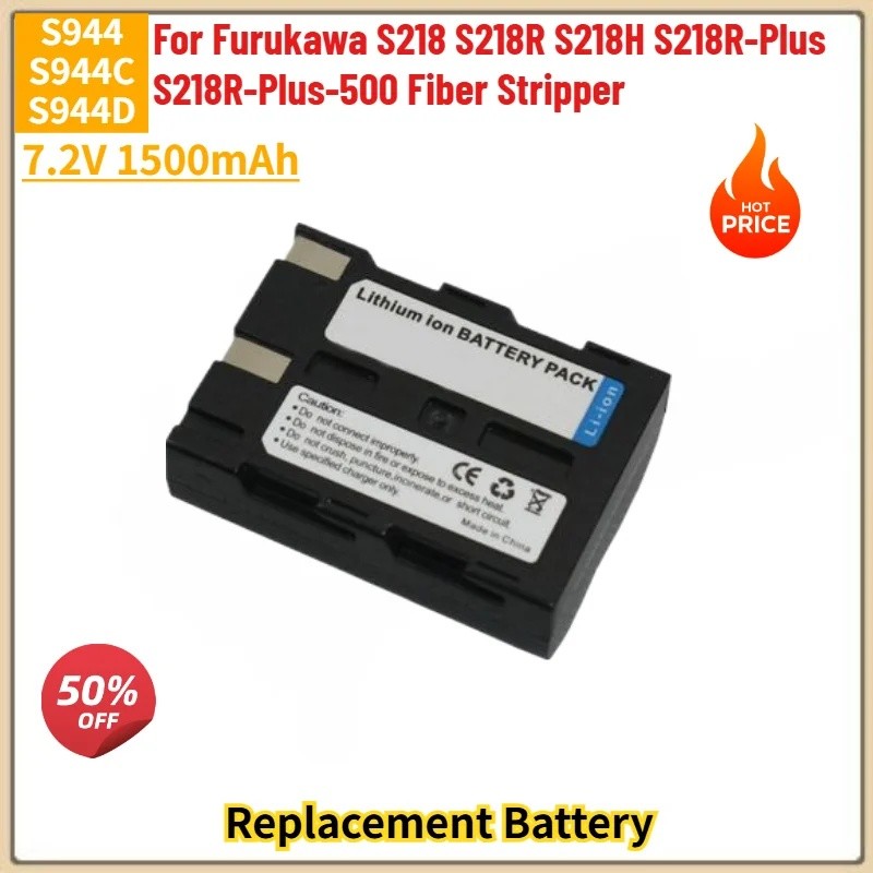 คุณภาพสูง S944 S944C S944D แบตเตอรี่ 7.2V 1500mAh สําหรับ Furukawa S218 S218R S218H S218R-Plus S218R