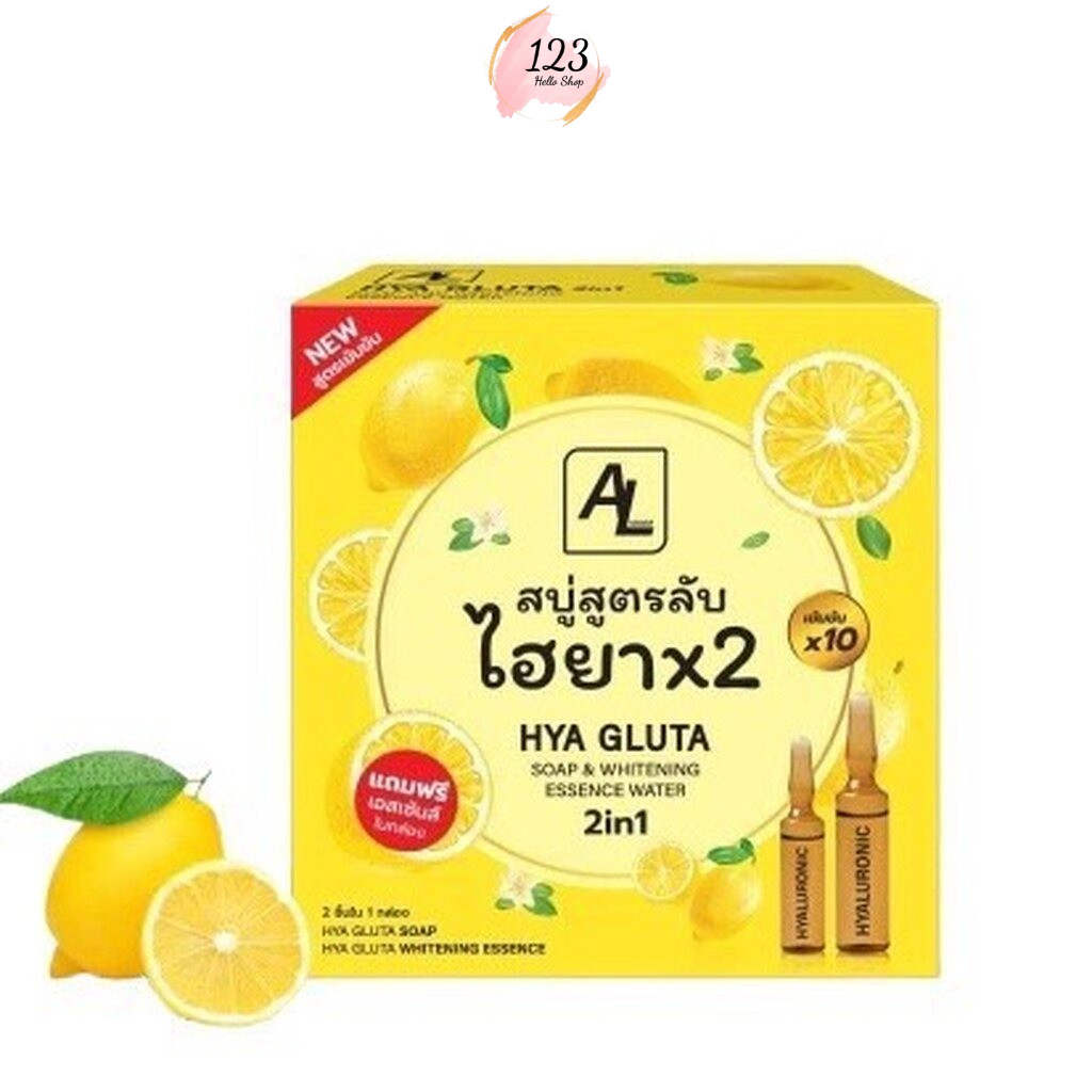🔺Hya Gluta Soap สบู่สูตรลับไฮยาคูณ2 ✨