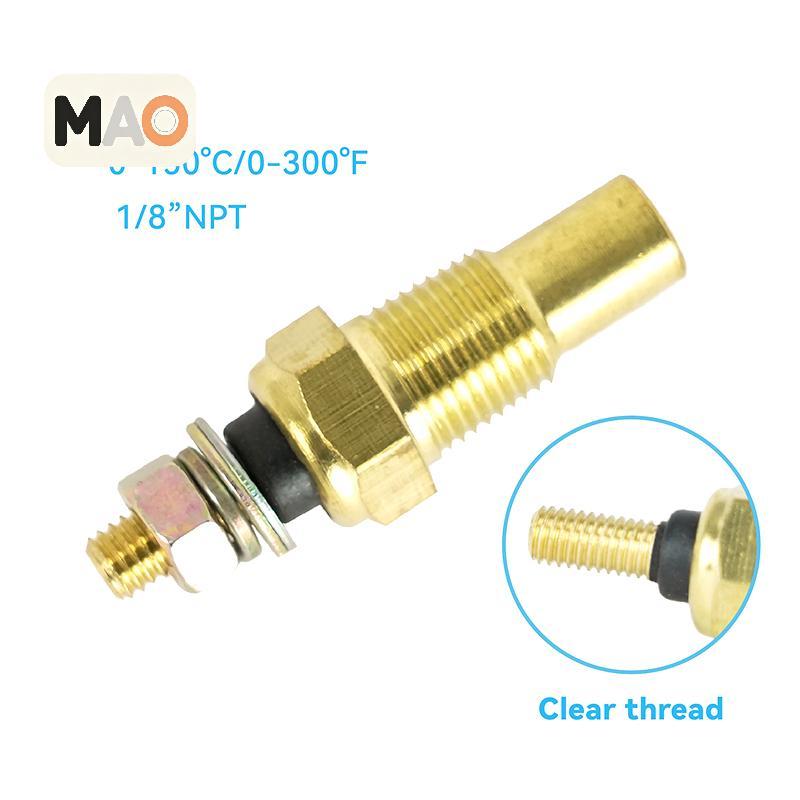[MT] 12V 1/8 NPT Racing Car Oil Temp Sensor เซ็นเซอร์อุณหภูมิน้ํา Water Temp Sensor Gauge Sensor TSU