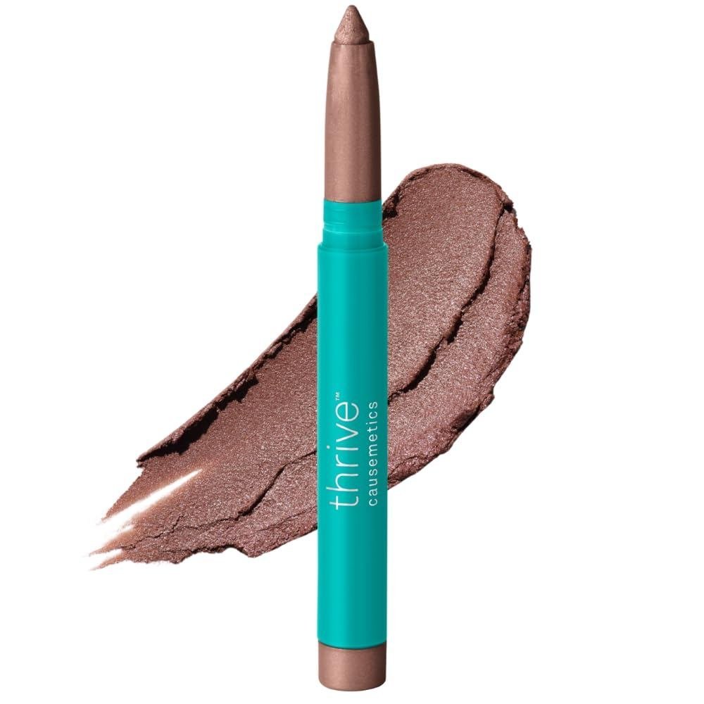 ThriveCosmetics Bright Eyeshadow Bright Brightener, Muna (ลาเวนเดอร์ Brown Glitter) S4KF