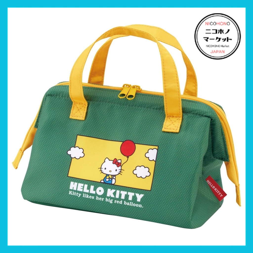 Direct From Japan！　Skater Lunch Bag Cool Pouch Women's Sanrio Hello Kitty Retro 25 KGA1-A　NIcoHONo