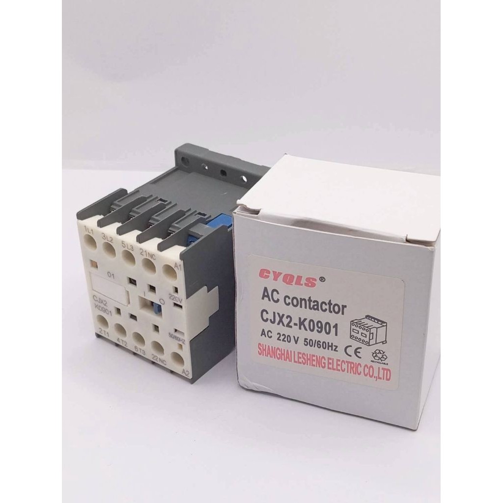 สั่งเลย CJX2K0901 แมกเนติกคอนแทคเตอร์ (Magnetic Contactor) ยี่ห้อ CYOLS รุ่น CJX2-K0901  220v พร้อมจ