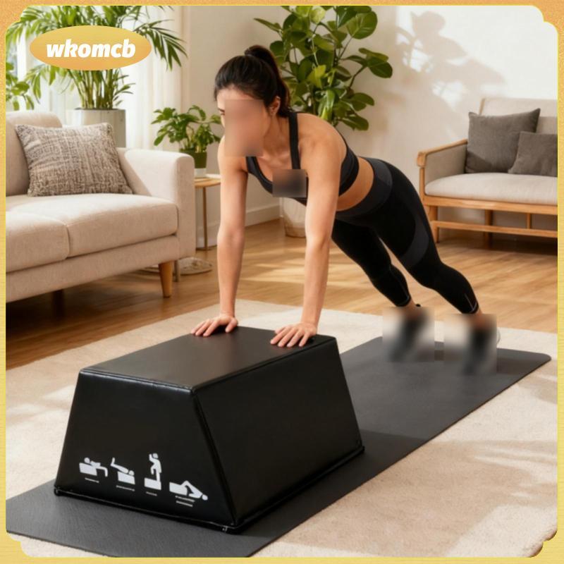 [wkomcb] Hip Thrust Box Home Workout Glute Bridge Bench Ergonomic Hip Thrust Bench สําหรับผู้หญิง