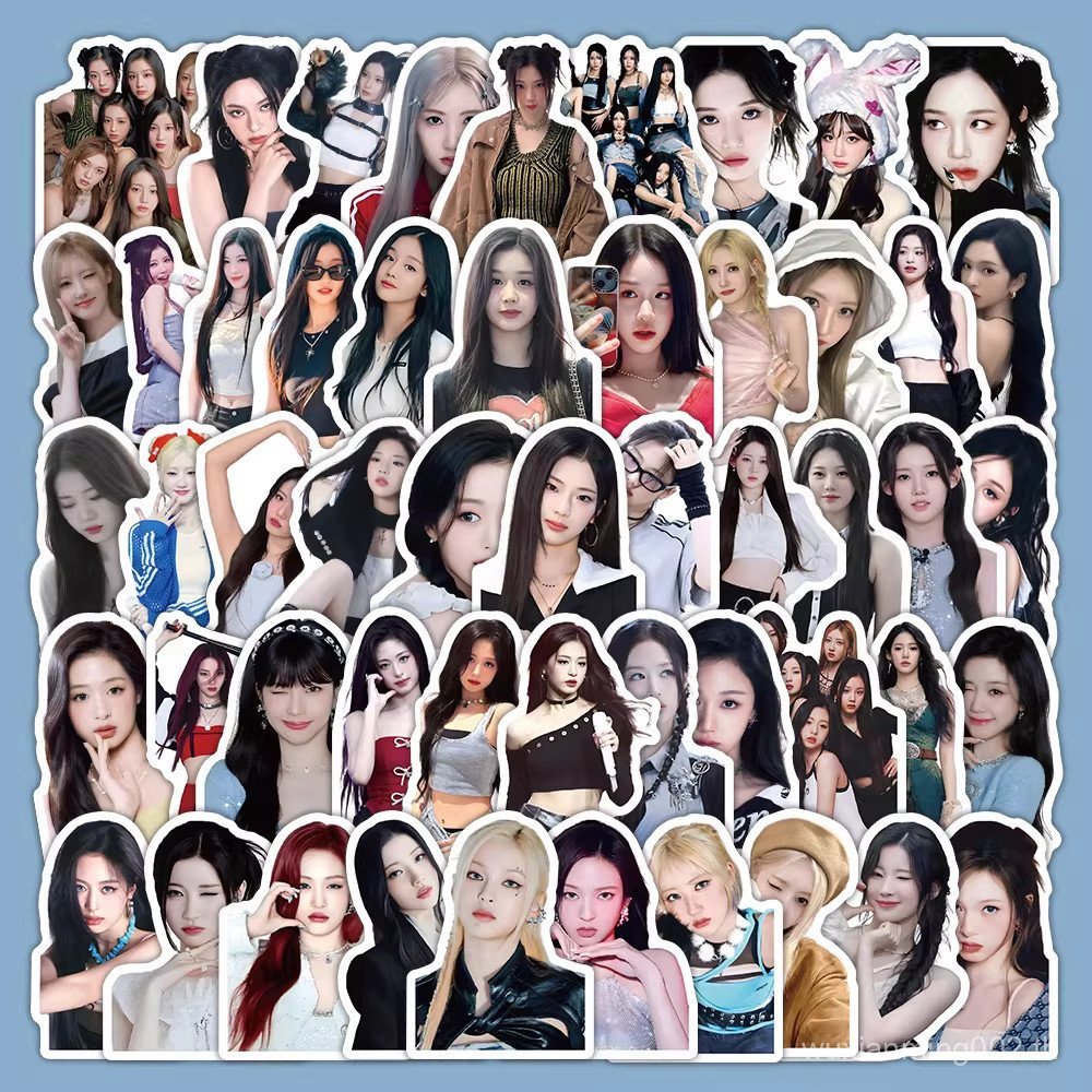 330 แผ่น mt Baby Monster สติกเกอร์ Girl Group มุมทาร์ต Zheng Yaxian Shenxia Blue Plum Tea HV06