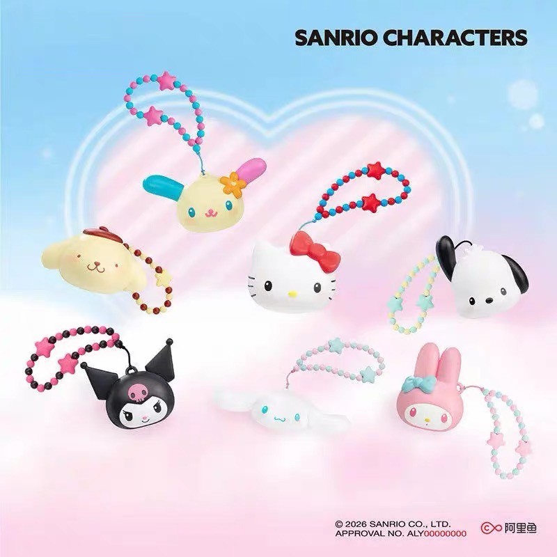 พวงกุญแจเปิดไฟได้ TOPTOY Sanrio Characters Healing Space