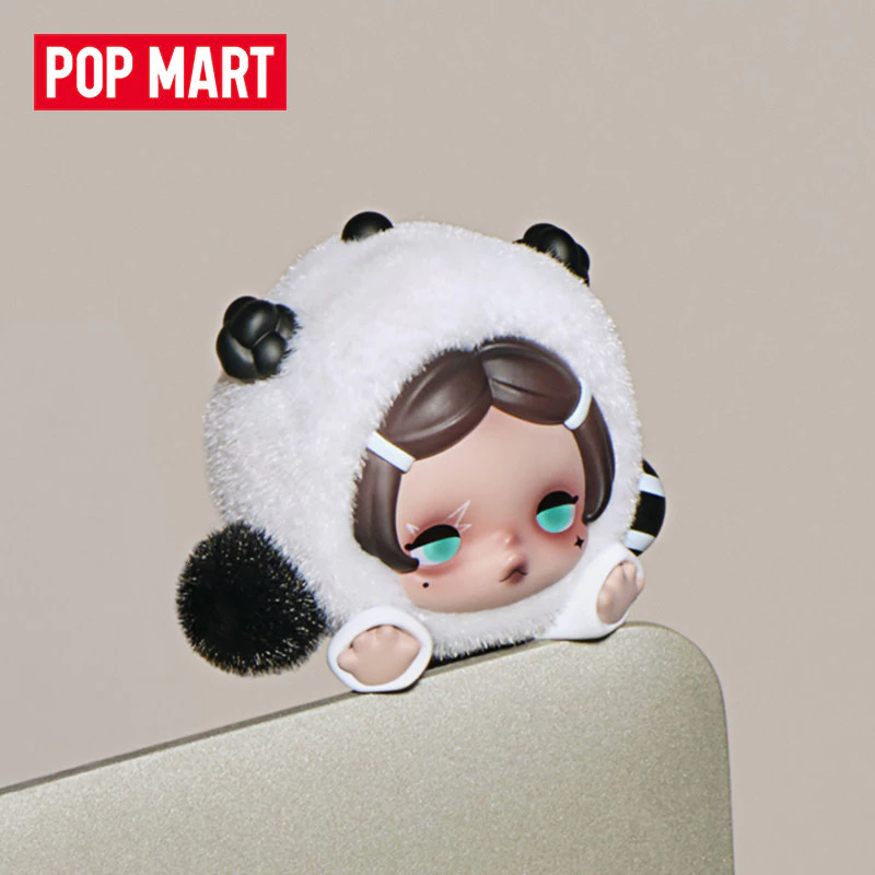 POPMART POPMART Bubble Sticker _ _ SKULLPANDA _ อย่าอยากไม่ว่ากล่องปริศนาตุ๊กตา Series