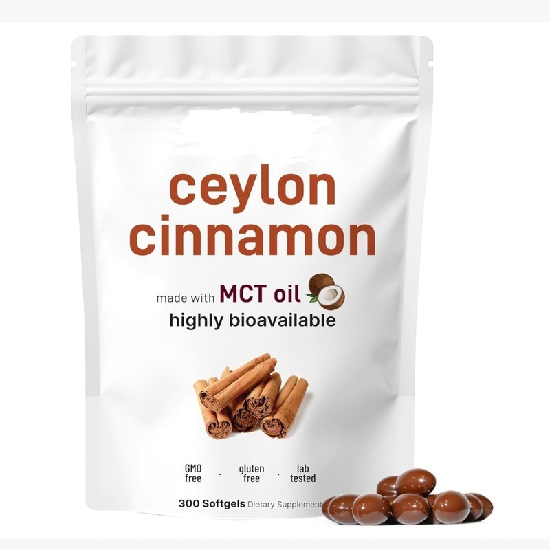 สินค้าใหม่ จัดส่งฟรี TK Hot Product 300 ceylon อบเชยแคปซูลนุ่ม ceylon อบเชย