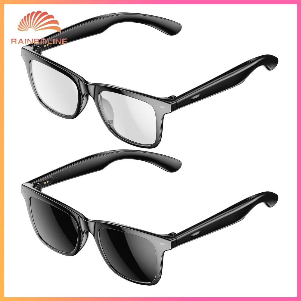 ฝน❤  Ai Smart Glasses Hands-Free Calling Smart BT Sun Glasses Universal for Men Women