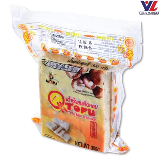 [สินค้าส่งด่วน] [0031] Moki Q-Tofu Mix Shiitake 300G. คิวเต้าหู้ผสมเห็ดหอม ตราโมกิ 300 กรัม