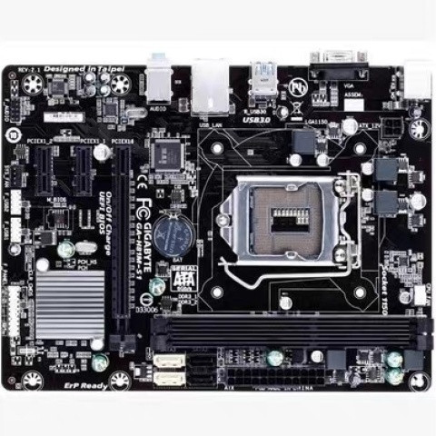 เมนบอร์ด Gigabyte H81M-S1 รองรับ intel 4th Generation i5 4590 E3 1231v3 cpu หน่วยความจํารุ่นที่สาม