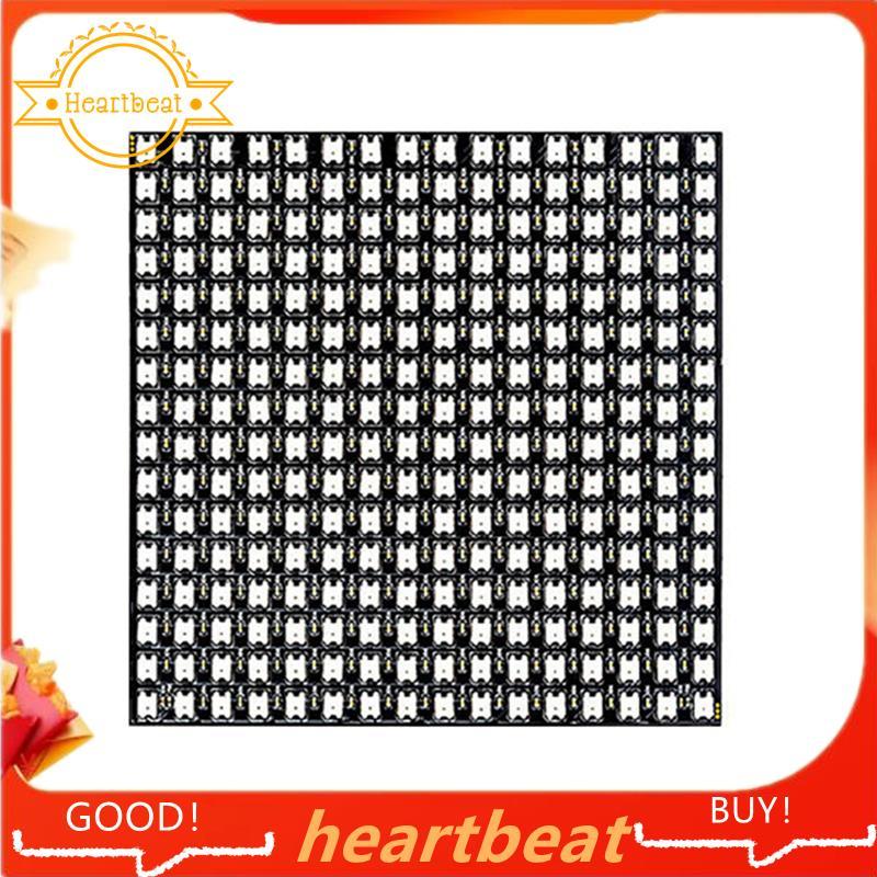 WS2815 RGB LED แผง 16x16 ที่อยู่ส่วนบุคคลยืดหยุ่นสําหรับจอแสดงผลวิดีโอ DC12V