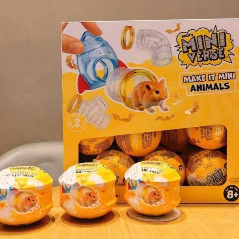miniverse Animal Series รุ่นที่สอง Mystery Ball Miniature Miniature สัตว์สัตว์เลี้ยง Kapibara Pet Ba