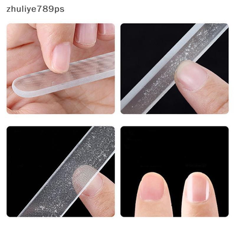 Zhuliye789ps] 1PC Nano Glass Nail Buffer ทนทานแฟ้ม Shiner ตะไบเล็บเล็บเครื่องมือใหม่