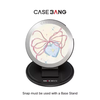 Casebang Magnetic Wish Bow Series ขาตั้งโทรศัพท์, การออกแบบทรายดูด, เข้ากันได้แม่เหล็ก, โครงสร้างที่ถอดออกได้แม่เหล็ก