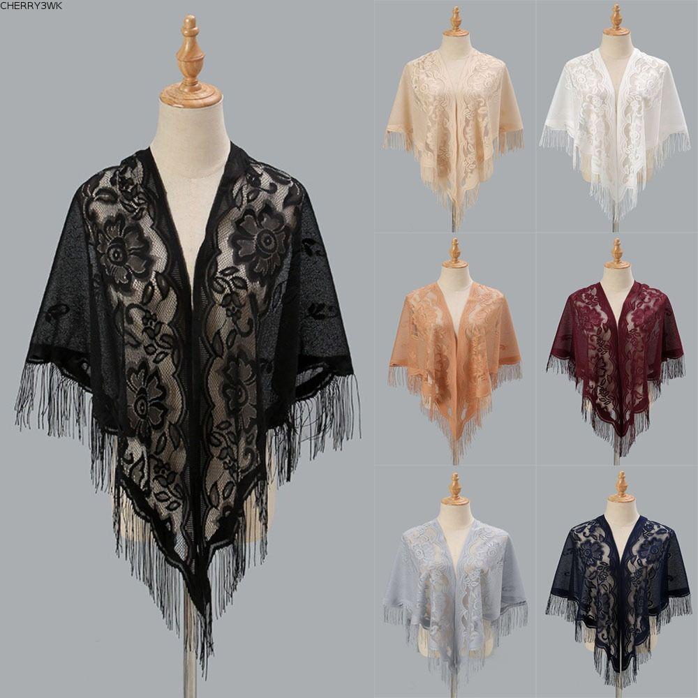 19VJKEPSHOP ชุดราตรีพรหมคอสเพลย์เสื้อคลุม Tulle ผ้าคลุมไหล่ห่อผ้าคลุมไหล่เจ้าสาวงานแต่งงาน