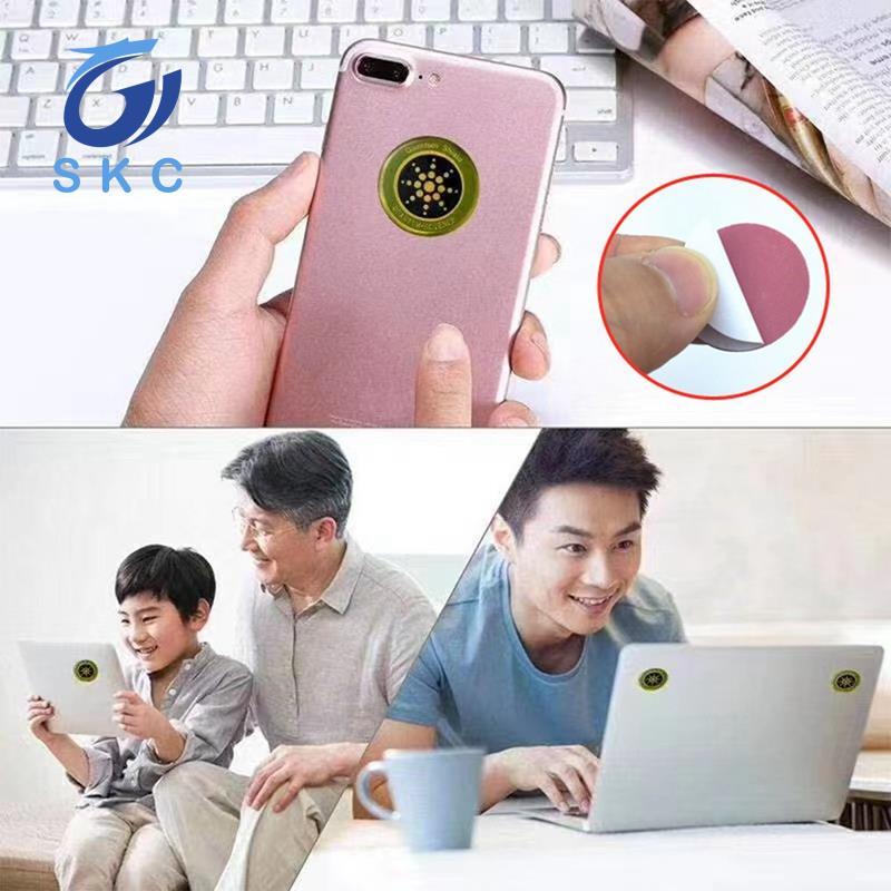 skjsqygxycโล่ป้องกันรังสี EMF สติกเกอร์ 8 ชิ้น EMF รังสี Blocker สติกเกอร์ป้องกันรังสี
