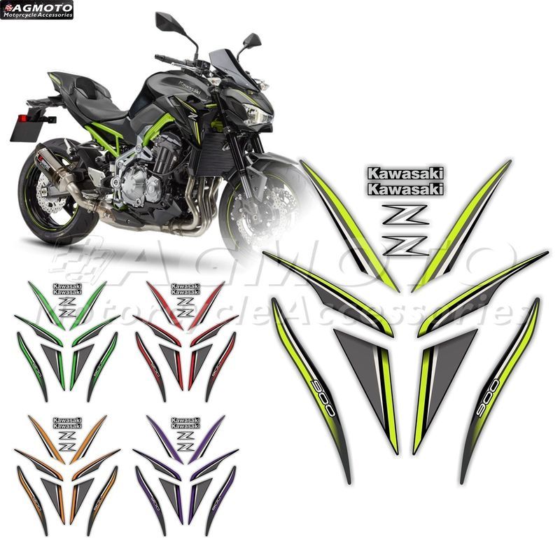 สติ๊กเกอร์ Kawasaki Z900 ลายเต็มคัน กันน้ำ กันแดด สะท้อนแสง แต่งบิ๊กไบค์ ตรงรุ่น