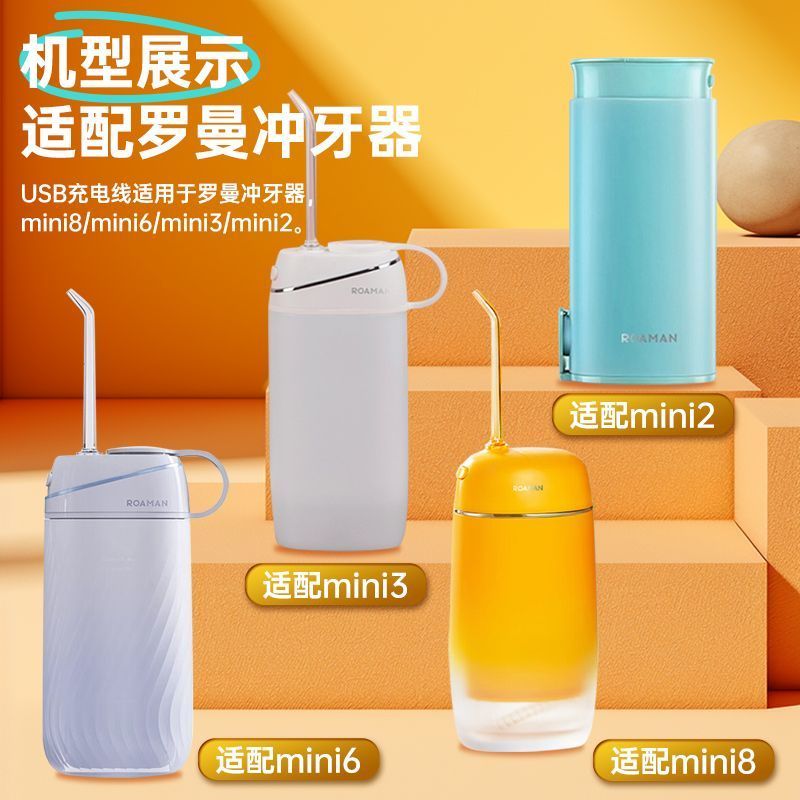 ปรับให้เข้ากับสายชาร์จ American MINI Dental Punch MINI2|มินิ3|MINI8 Water Dental Floss Scaler Magnet