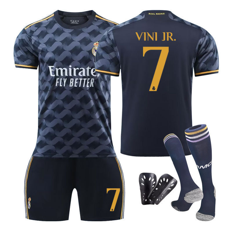 Ready Stock Jersey 2324 Royal Malaysia Away Set 10 MBAPE No. 7 Venice 5 Bellin Imm ฟุตบอลข้ามพรมแดน