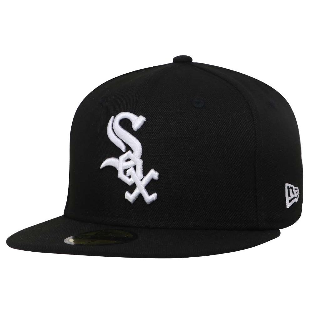 Chicago White Sox MLB AC Perf Black 59FIFTY ติดตั้ง Cap VI02
