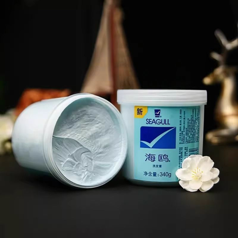 New Product12y Old Seagull brand domestic shampoo340g Traditional Chinese shampoo 9VWE