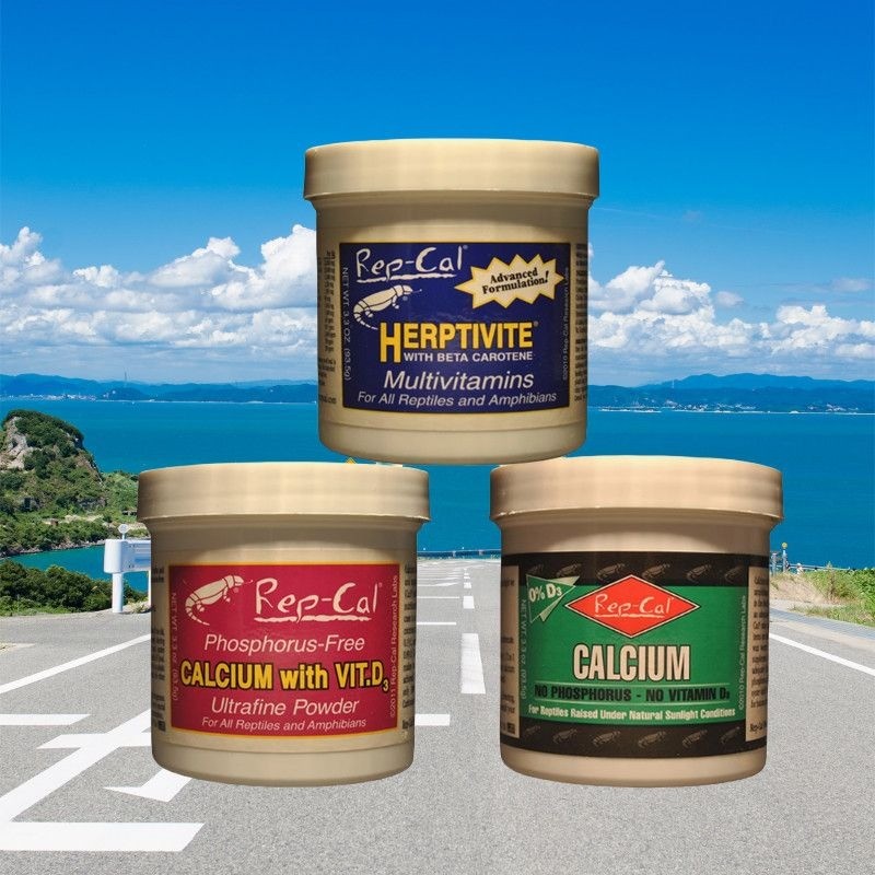 American Rep-Cal สัตว์เลื้อยคลานสัตว์เลื้อยคลานสัตว์เลี้ยงเต่า Lizard แคลเซียมผงวิตามิน Repcal Gecko