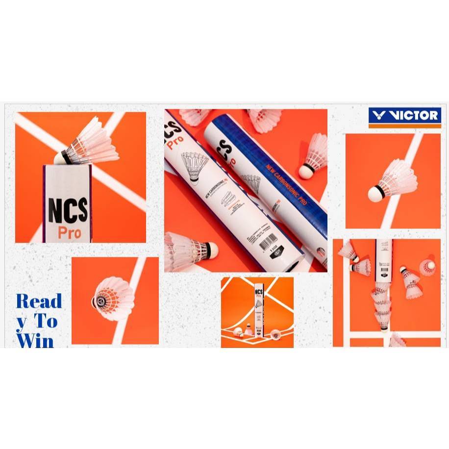 VICTOR NCS PRO BADMINTON SHUTTLECOCKS