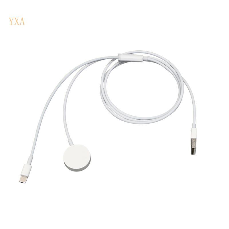 YXA สายชาร์จ สายชาร์จ 2 In 1 สายชาร์จสําหรับ Apple-Watch-Series