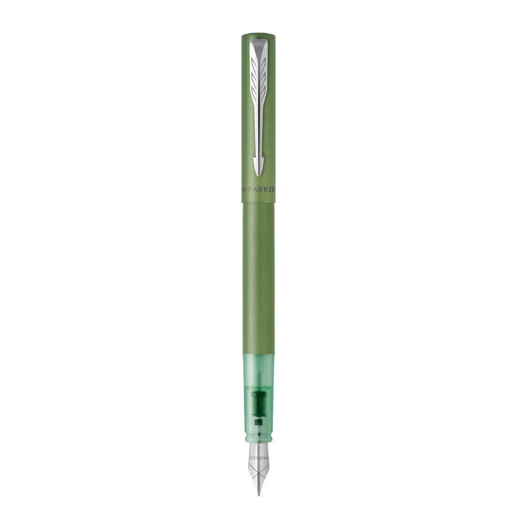 ปากกาหมึกซึม PARKER รุ่น เว็คเตอร์ เอ็กซ์แอล ซีที Fine สีเขียว หมึกสีดำ