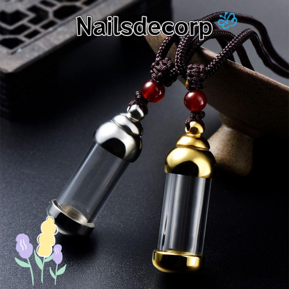 NAILS Openable Glass Cremation Pet Perfume Jars Glass Wishing Bottle