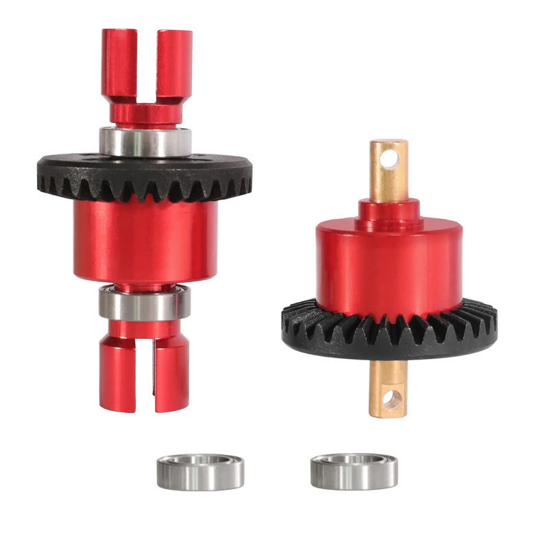1 ชุด CNC โลหะด้านหน้าและด้านหลัง Differential เกียร์สําหรับ MJX Hyper Go 14210 14209 1/14 RC รถ 164