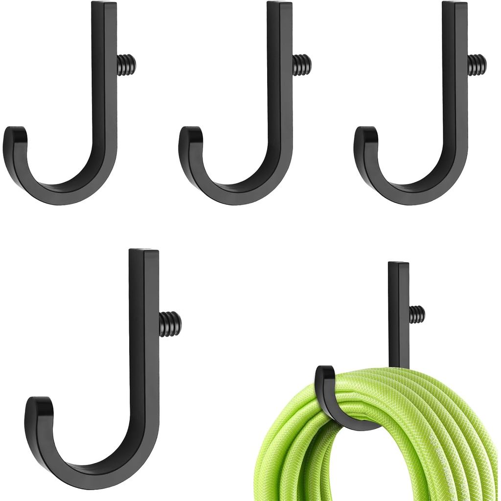 Storage Shed Hooks สําหรับ Suncast/Craftsmen Resin Storage Shed 4 ชิ้น J-Hook