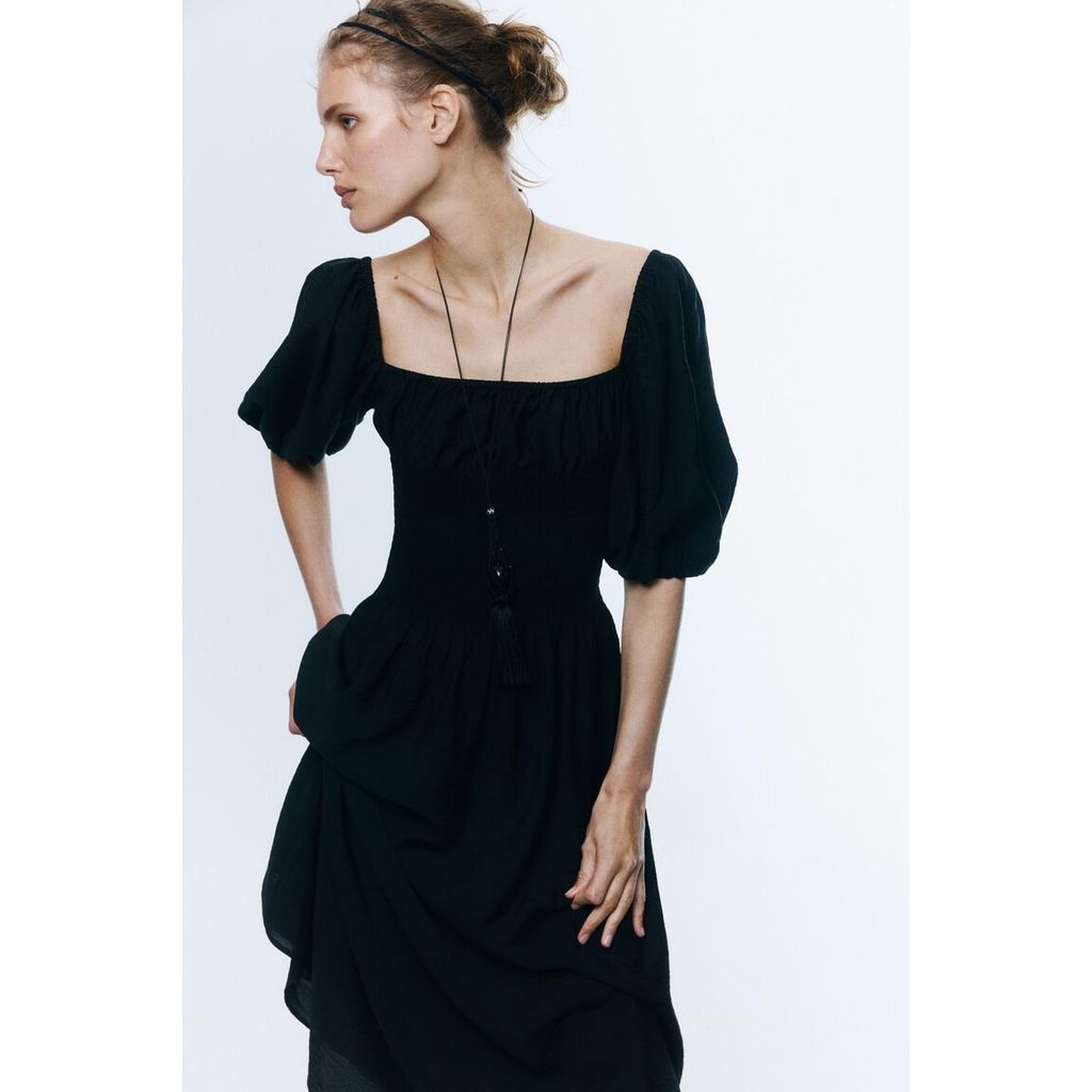 H&M(เอชแอนด์เอ็ม) เดรสเอวสม็อก ผู้หญิง 1333617_1