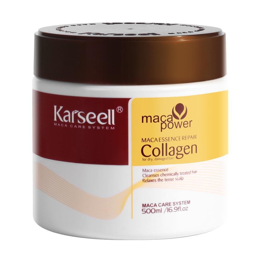 Kasel Collagen Hair Mask Deep Nourishing Argan Oil Hair Mask เหมาะสําหรับผมแห้งเสีย YZ8K