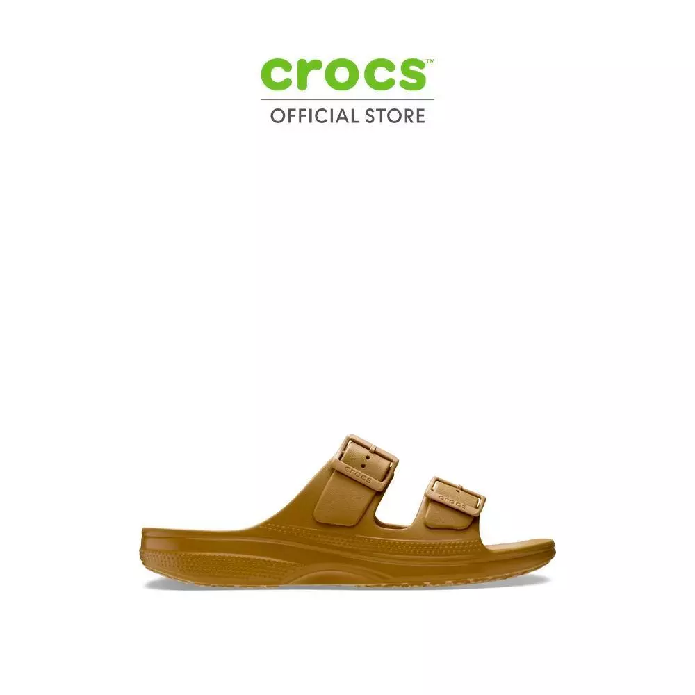 CROCS รองเท้าแตะผู้ชาย SATURDAY SANDAL - UMBER