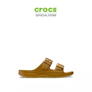CROCS รองเท้าแตะผู้ชาย SATURDAY SANDAL - UMBER