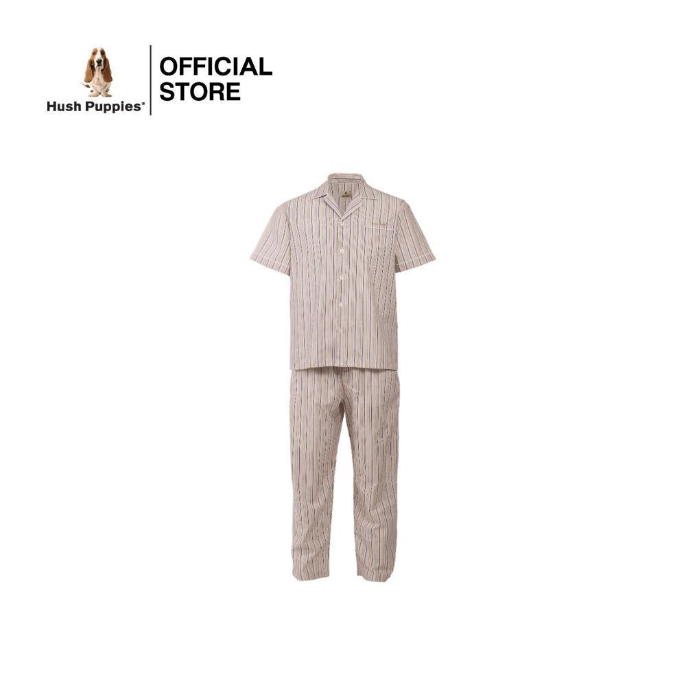 Hush puppies  Underwear ชุดนอนผู้ชายแขนสั้น Sleepwear รุ่น HU H8B182  Pajama Set