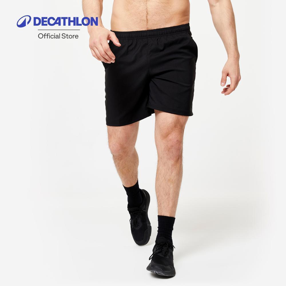Decathlon Men'S Breathable Breathable Fitness Shorts กางเกงข