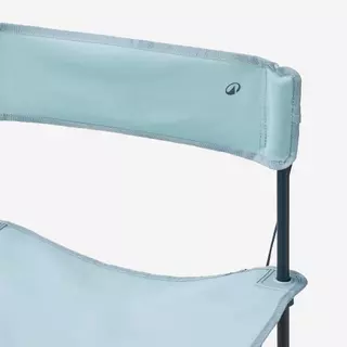 Decathlon Folding Camping Chair เก้าอี้พับสำหรับการตั้งแคมป์ รุ่น Basic - Blue