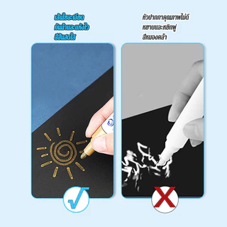 ปากกาเขียนยาง ปากกาเขียนยางลบไม่ออก เขียนล้อรถยนต์ พลาสติก ไม้ ผ้าใบ กระจก กระเบื้อง แผ่นทะเบียนและอื่น