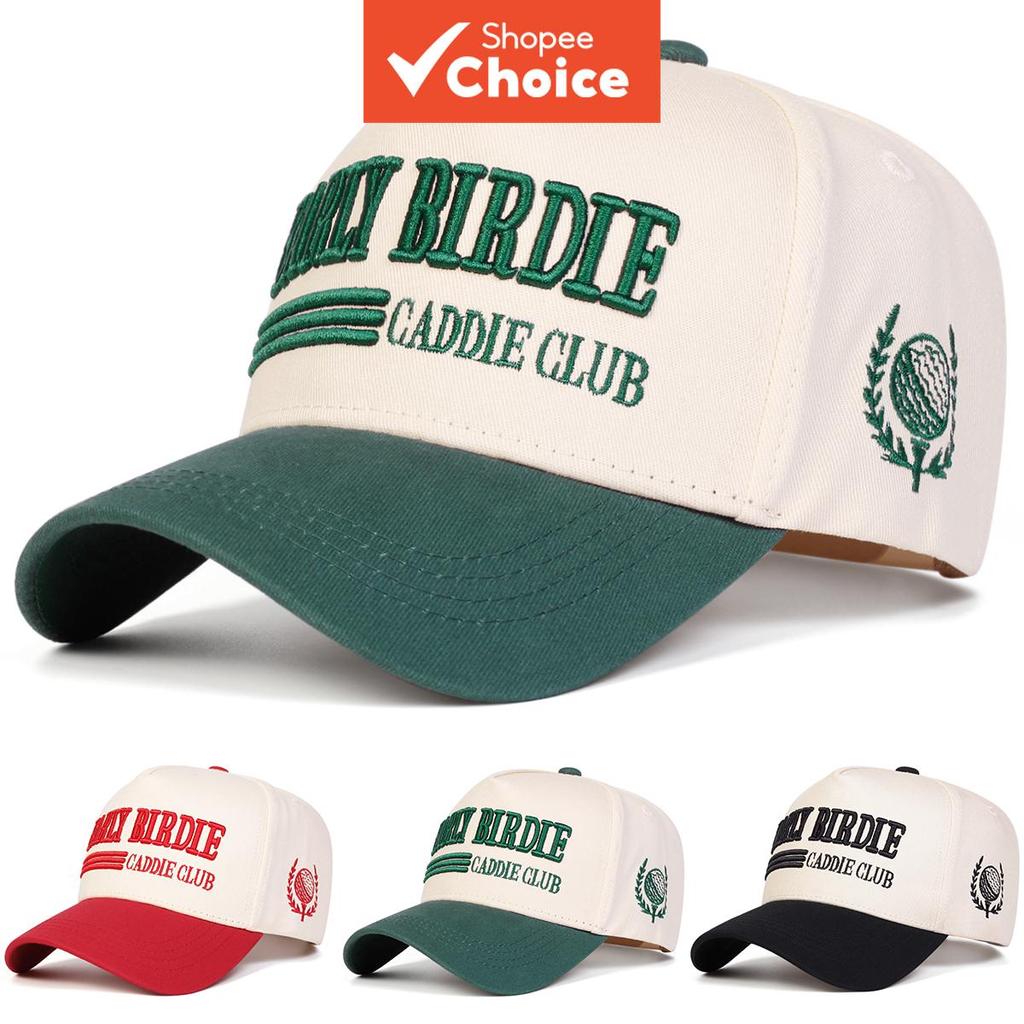 Unisex Early Birdie Caddie Club เย็บปักถักร้อยปรับ Hip Hop เบสบอลหมวกหมวกกอล์ฟฤดูใบไม้ผลิฤดูใบไม้ร่ว