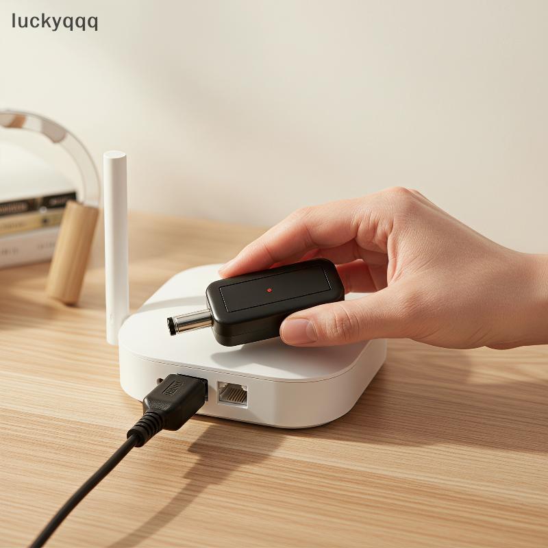 Luckyqqq 24H Smart Monitoring Router Rebooter อัตโนมัติ Timing Restart อุปกรณ์อัจฉริยะสําหรับห้องการ