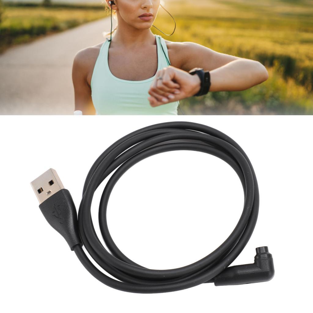 Ruba888 สมาร์ทวอทช์ 1000MA PVC ปลอดภัย 1 ม. สายชาร์จสําหรับ APEX