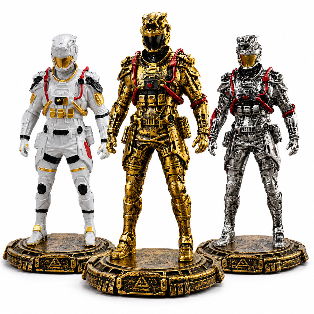 ตุ๊กตา Delta Force Vyron, 5.1 นิ้วเรซิ่น Assault Operator รูปปั้น, Hand-Painted ยุทธวิธีทหารสะสมพร้อ