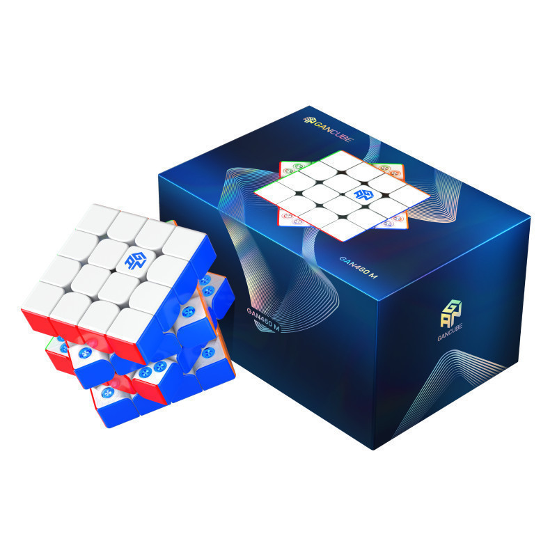ข้อเสนอพิเศษร้านค้าใหม่ [GAN] 460M 4th-Order Magnetic Rubiks Cube Smooth ของเล่นเพื่อการศึกษา Quick 