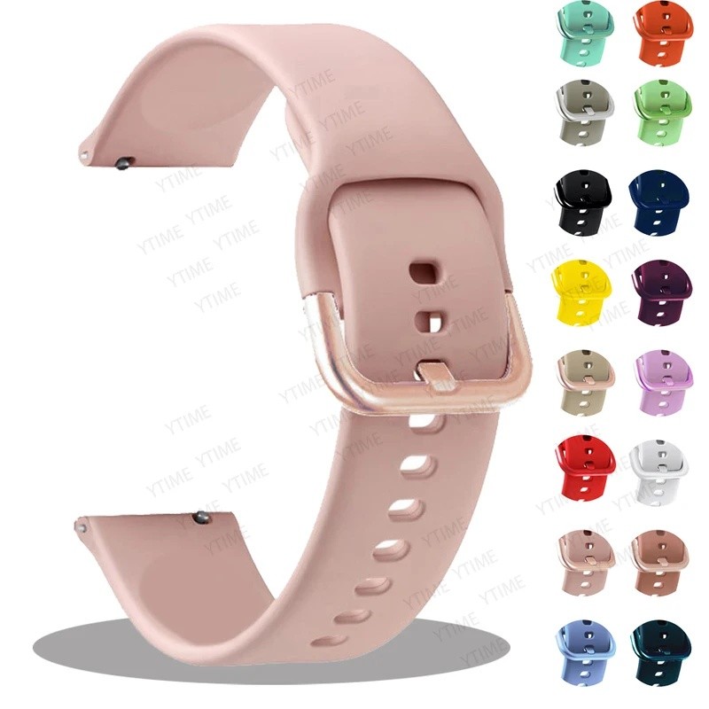 20 มม.สําหรับ Garmin Venu/SQ/SQ2/2 Plus สายรัด Forerunner 245 645 158 55 165 168 เพลงสายรัดข้อมือ Vi